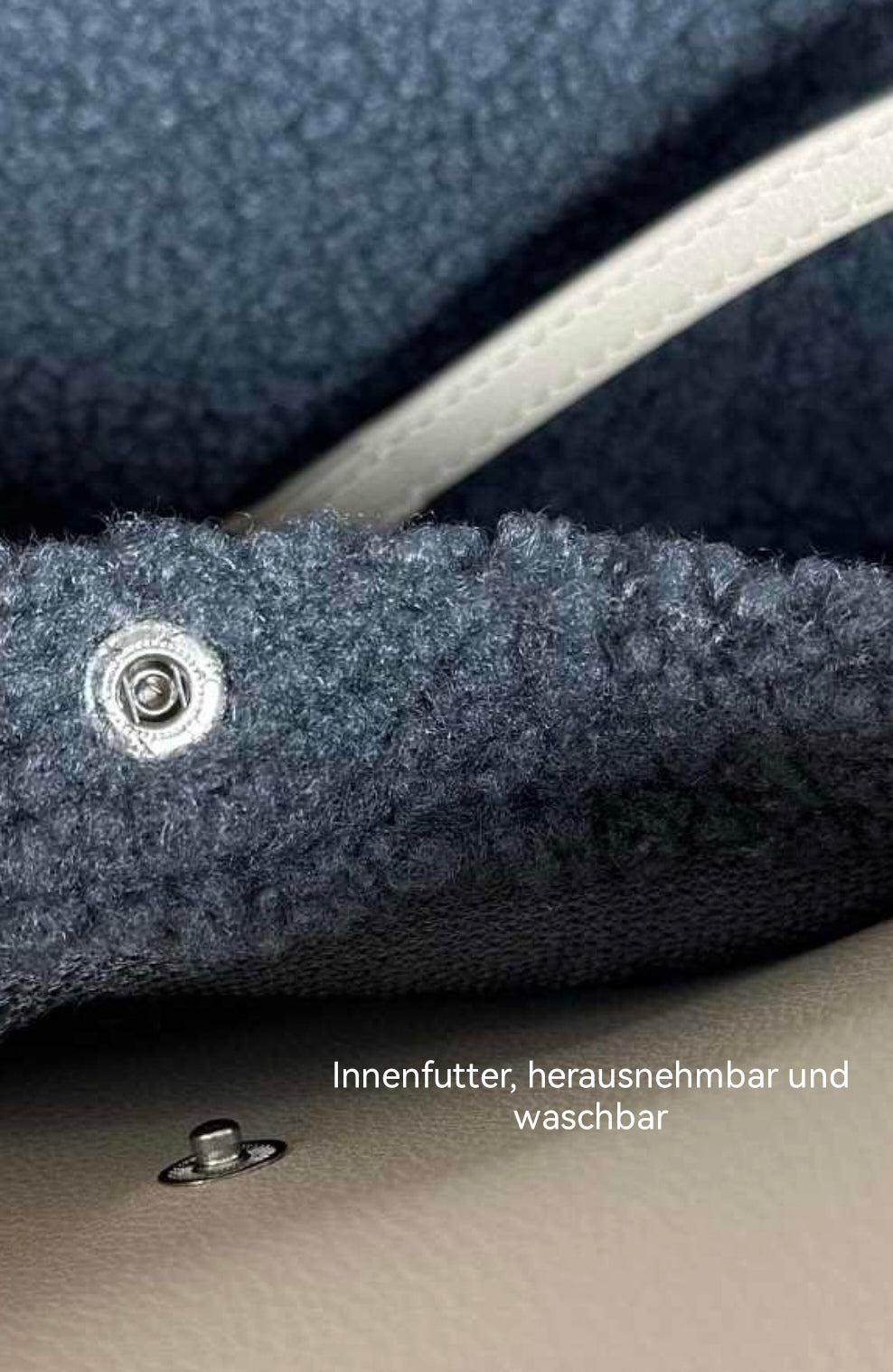 Hundetrage-und Transporttasche Mona - für sehr kleine Hunderassen, Welpen und Katzen, Kunstleder