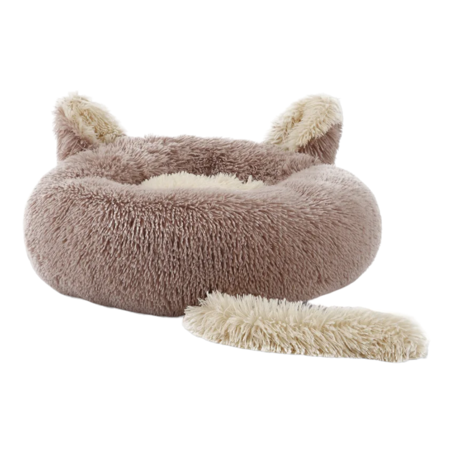 Haustierbett/Donut" Fuchs "für Hunde und Katzen