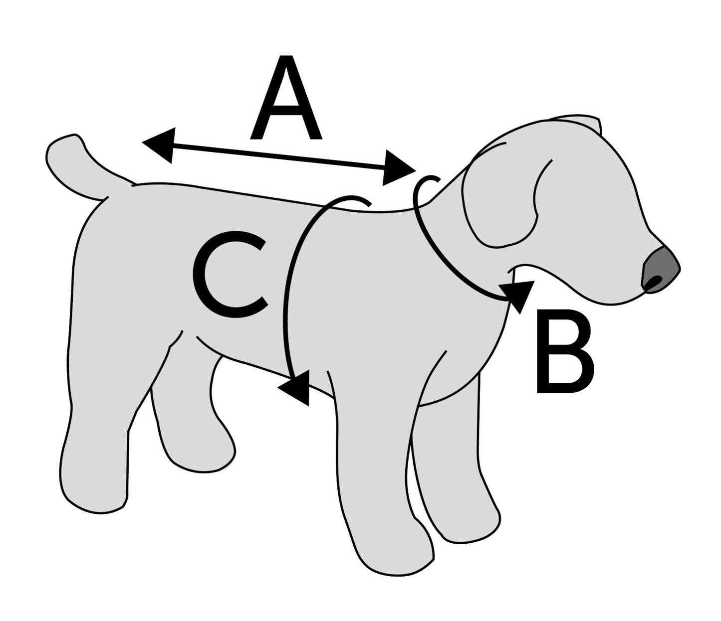 Hundemantel Dakota, grau